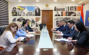 Ժաննա Անդրեասյանն ընդունել է Ղազախստանի արտակարգ և լիազոր դեսպանի գլխավորած պատվիրակությանը